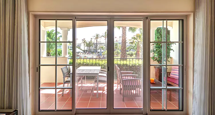 Double French Doors Interior Repair in Venice, FL