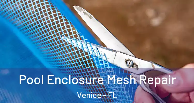 Pool Enclosure Mesh Repair Venice - FL